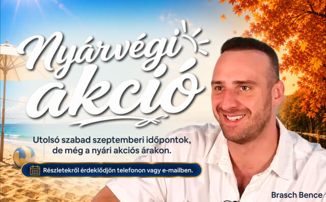 Nyárvégi akció - HIMG hajbeültetési klinika